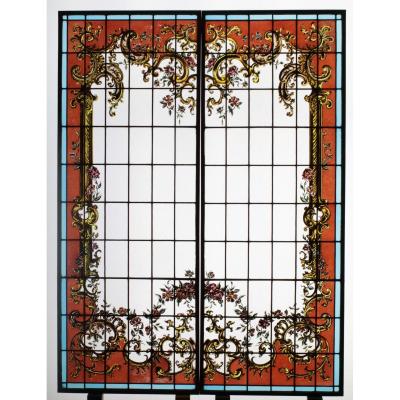 Stained Glass - Louis XV Style Decor