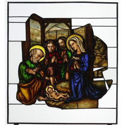 Stained Glass -  Nativity