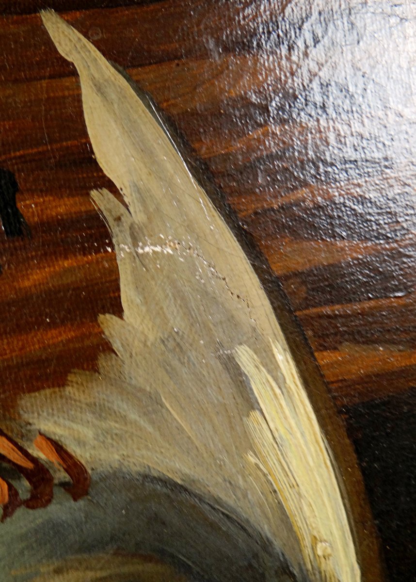 Still Life Signed Collier, Pheasant And Pigeon Game, Early 20th Century-photo-3