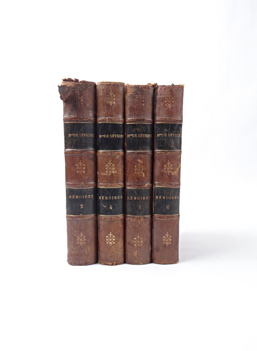 Mémoires de la Marquise de Sévigné Tome 2 (1856), 4 (1865), 5 (1875) et 6 (1877)