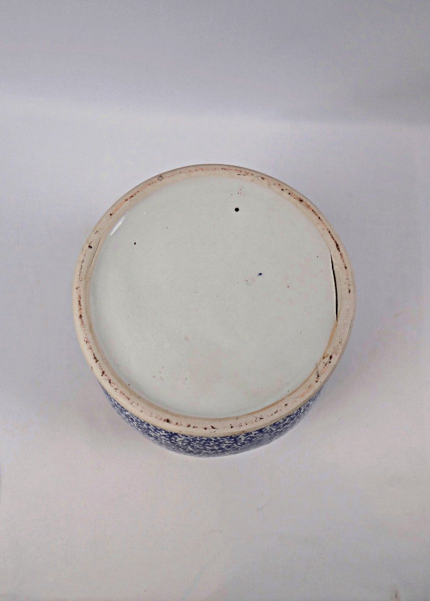 Grand pot à gingembre ou jarre de mariage en porcelaine chinoise début XXème-photo-8