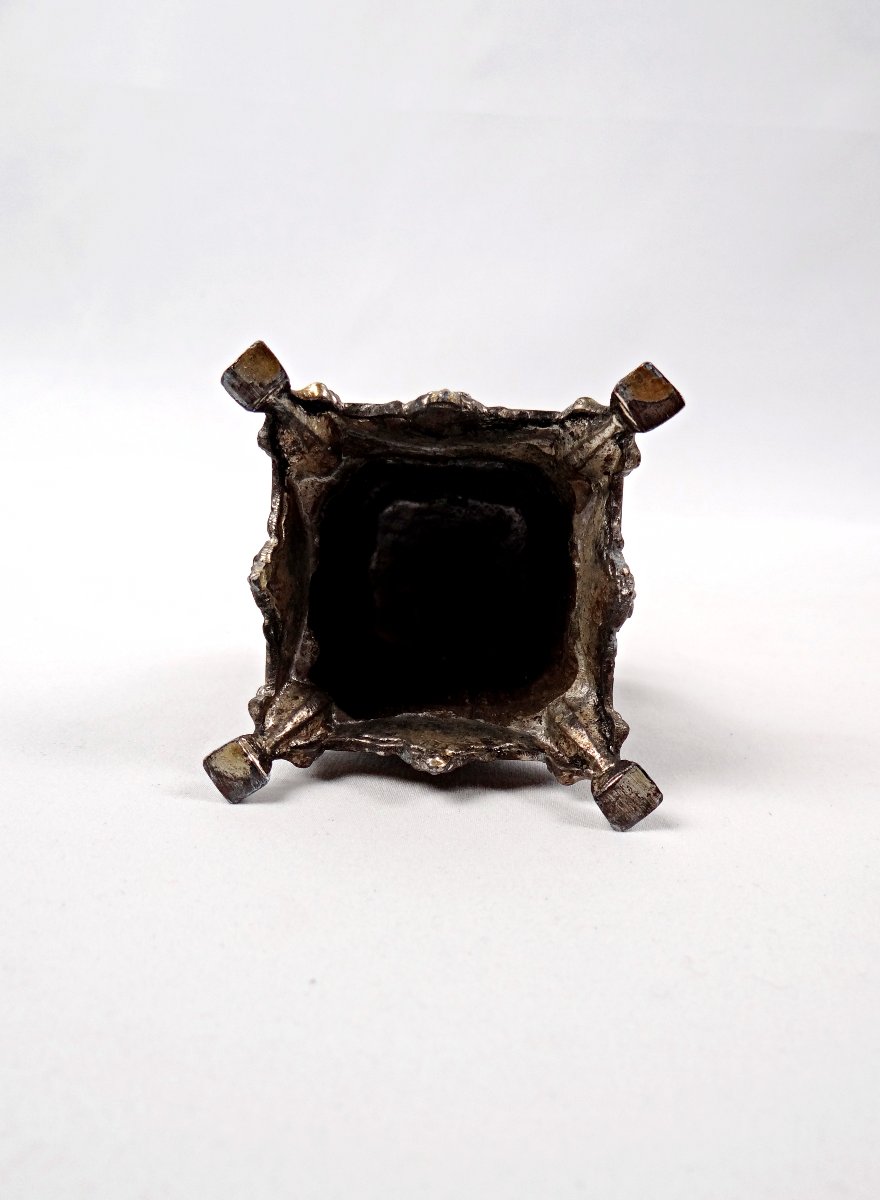 Religious Statue Of The Virgin And Child, Our Lady Of The Thorn, 19th Century-photo-7