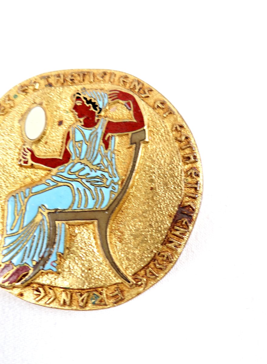 Broche Arthus Bertrand Paris associations des esthéticiens & esthéticiennes de France-photo-3