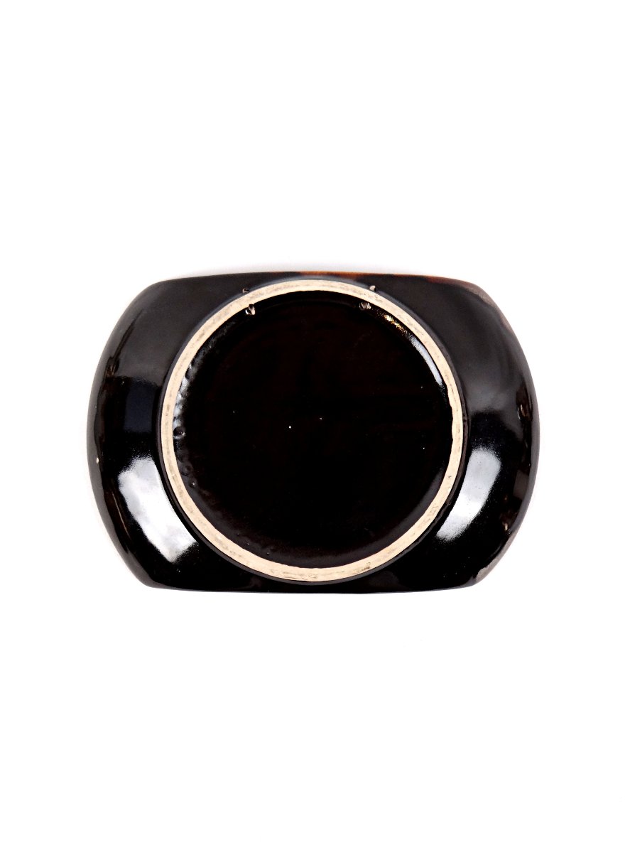 Vide poche en céramique émaillée dans le goût de Picasso style surréaliste 90s-photo-1