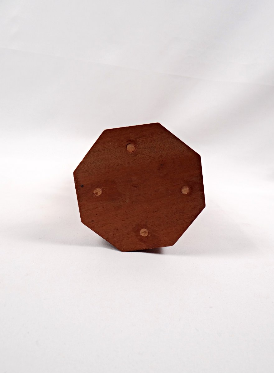 Vierge à l'Enfant en bois sculpté Allemand Art religieux du Tyrol milieu XXe-photo-6