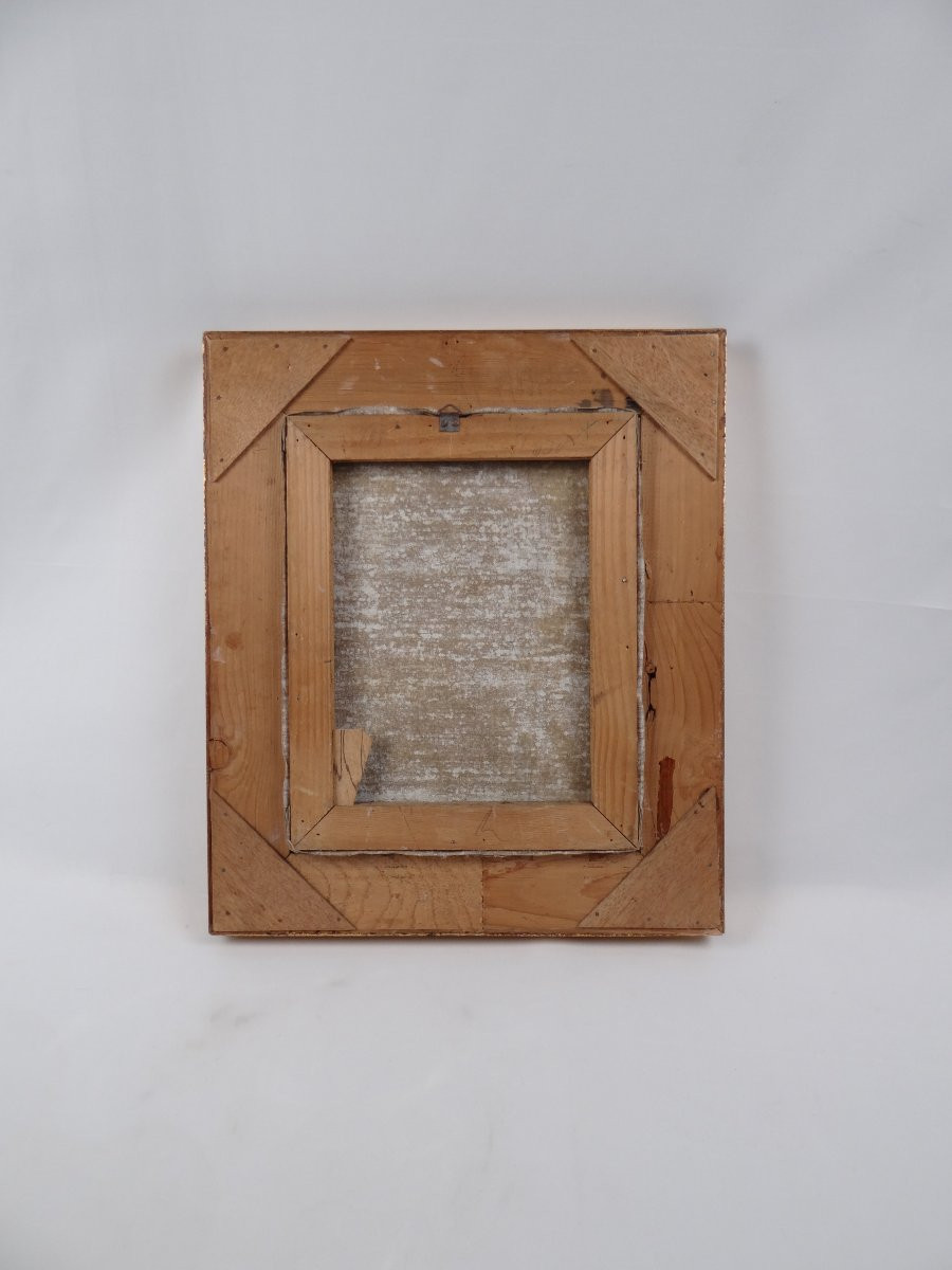 Potrait De Femme Au Collier Oil On Canvas 43x36 Early 20th 1930s-photo-3