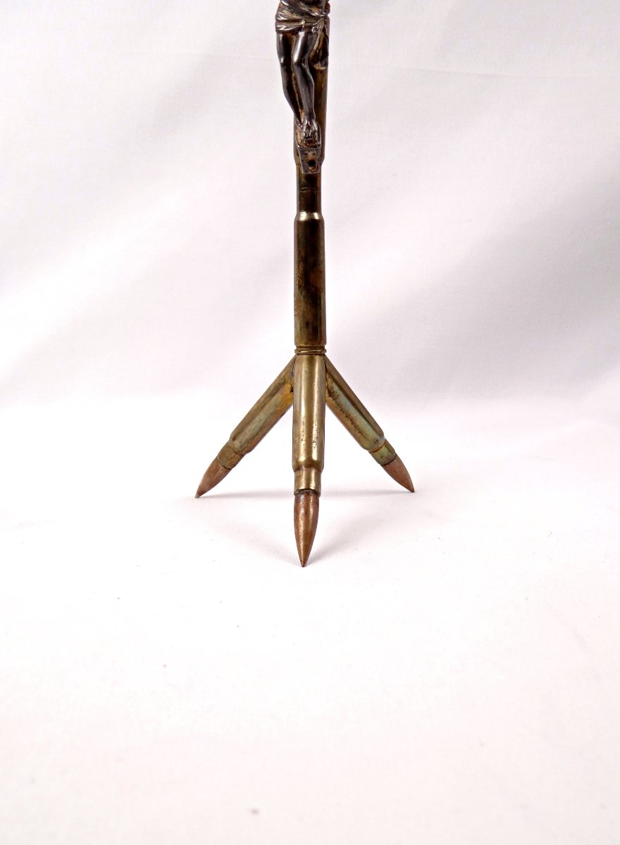 Crucifix Made From Bullets From World War I (1914–1918): Religious Handicrafts From The Trenches -photo-3