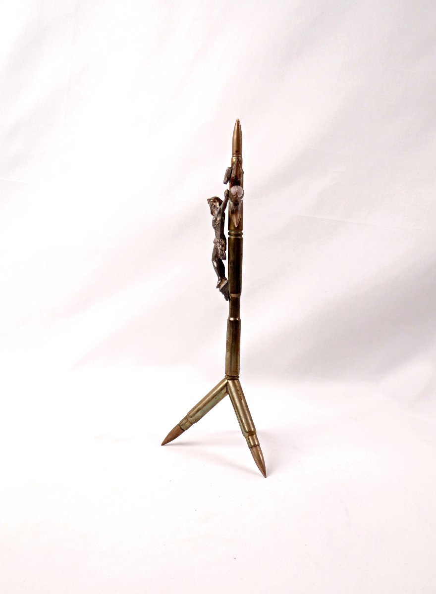 Crucifix Made From Bullets From World War I (1914–1918): Religious Handicrafts From The Trenches -photo-2