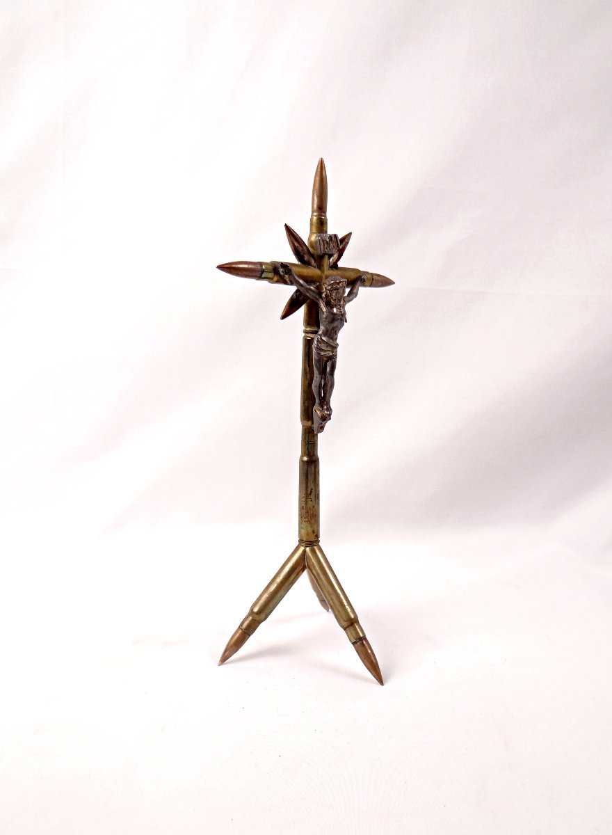 Crucifix Made From Bullets From World War I (1914–1918): Religious Handicrafts From The Trenches -photo-5