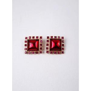 Pair Of Yves Saint Laurent & Goosens Gold-plated Clip-on Earrings With Gripoix
