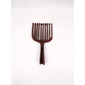 Foëne Or Wrought-iron Fishing Harpoon, 19th-century Portuguese Folk Craft