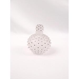 Lalique Crystal Perfume Bottle, "cactus" Model, Art Deco, 1950s