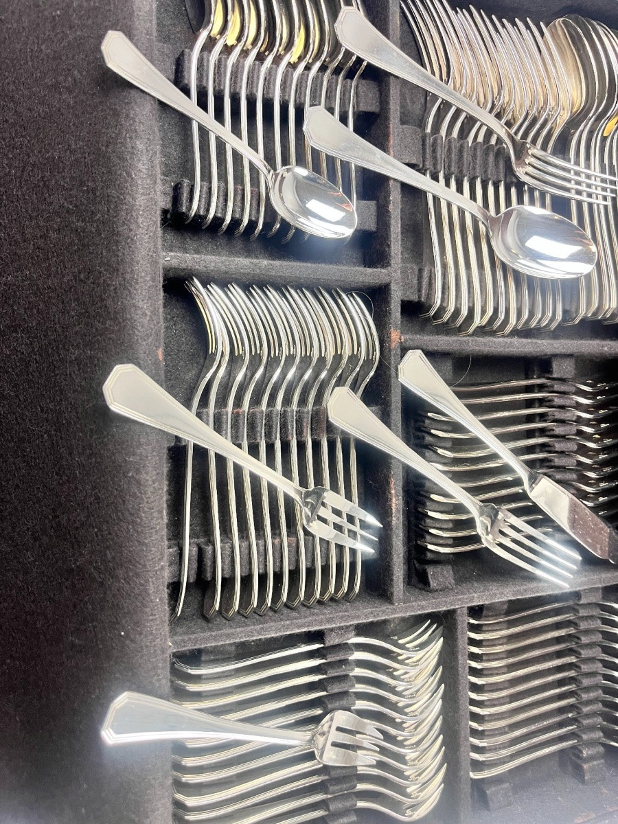 139-piece America Cutlery Set By Christofle -photo-2