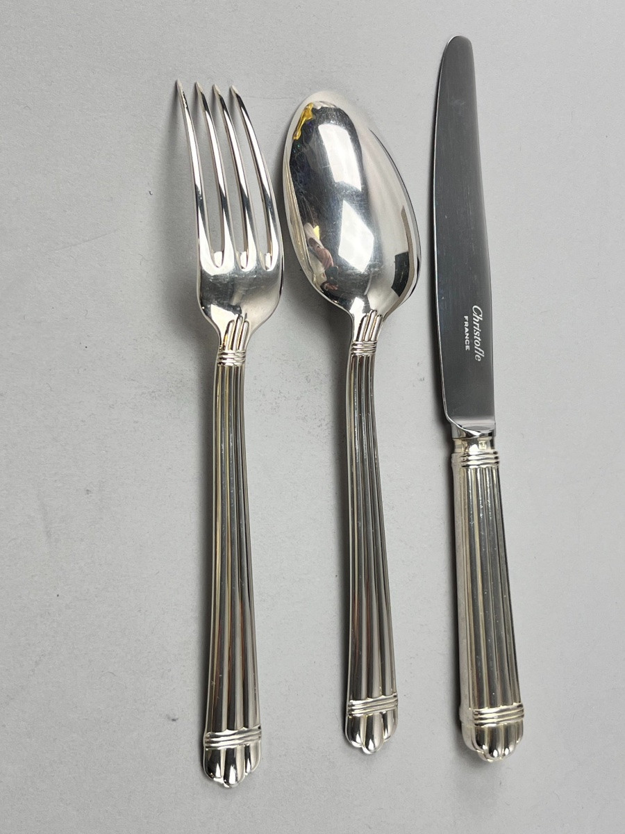 Christofle Aria 95-piece Cutlery Set -photo-2
