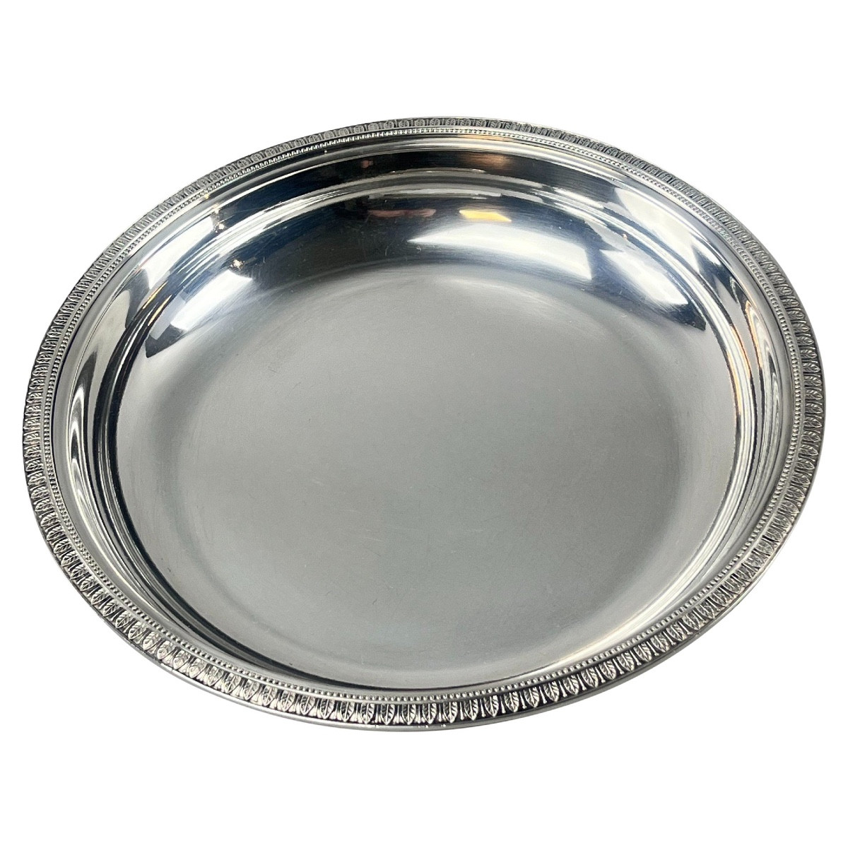 Plat rond  & creux Malmaison Christofle 