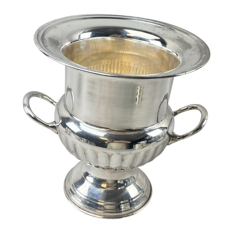 Christofle Fleuron Style Medici-shaped Champagne Bucket 