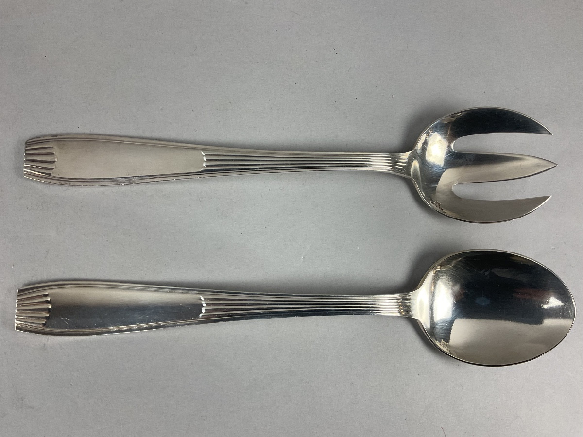 Christofle Saigon Model Salad Set 