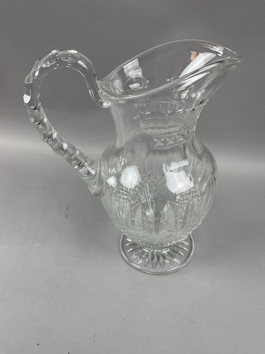 Pichet en cristal de Saint-Louis modèle Tommy 