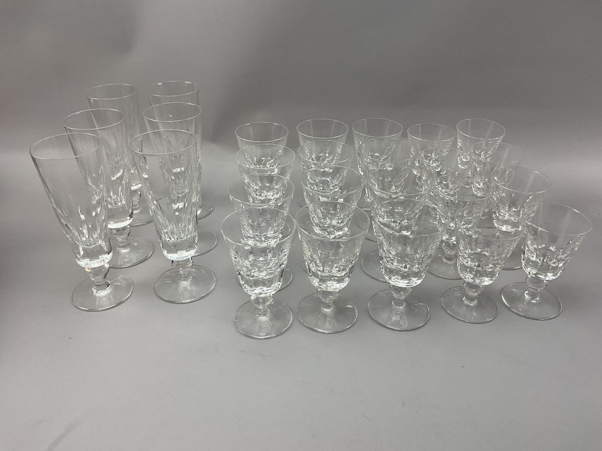 Série de 26 verres modèle Jersey ST LOUIS