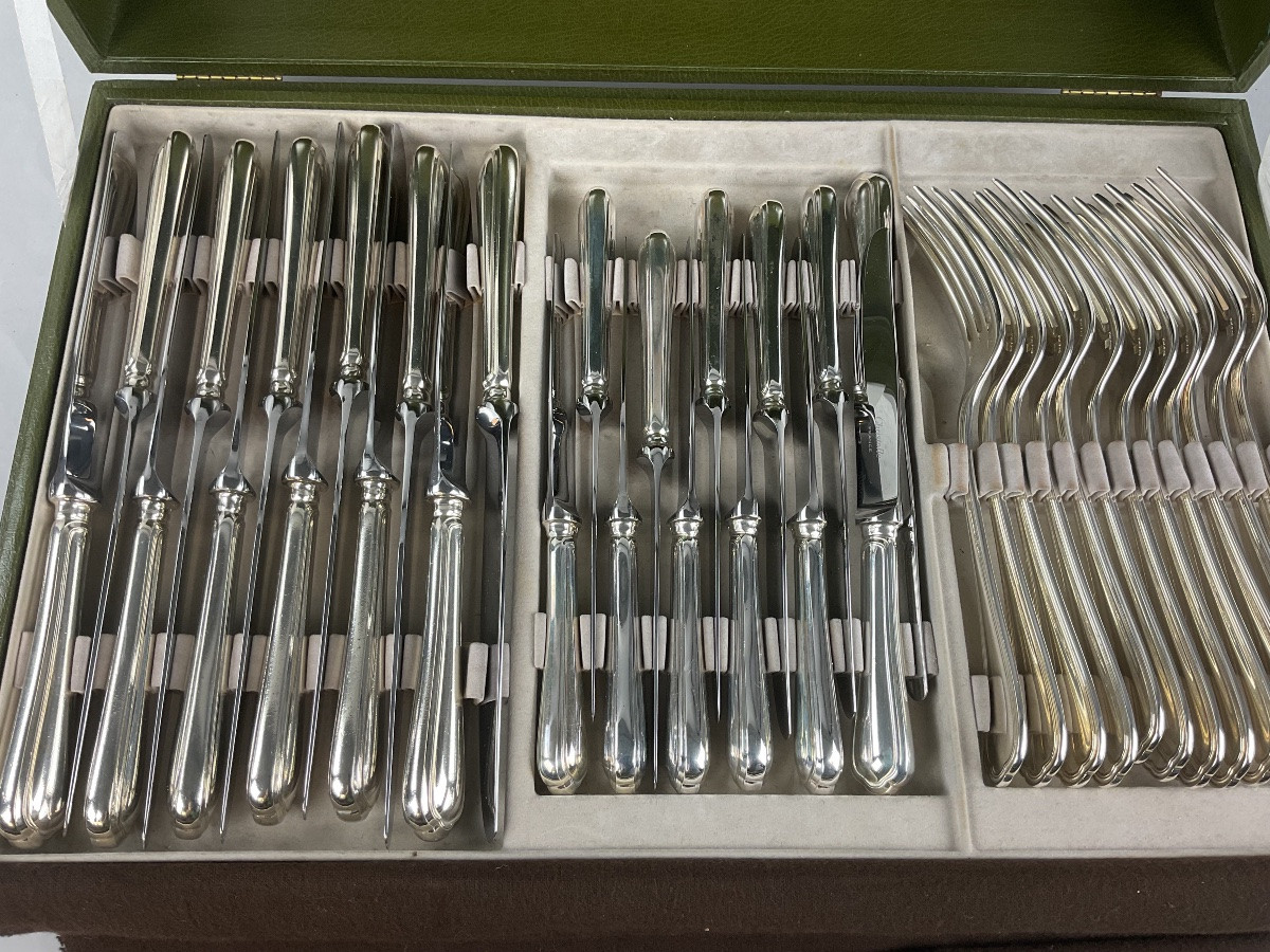 Ménagère modèle Spatour Christofle  72 pièces -photo-3