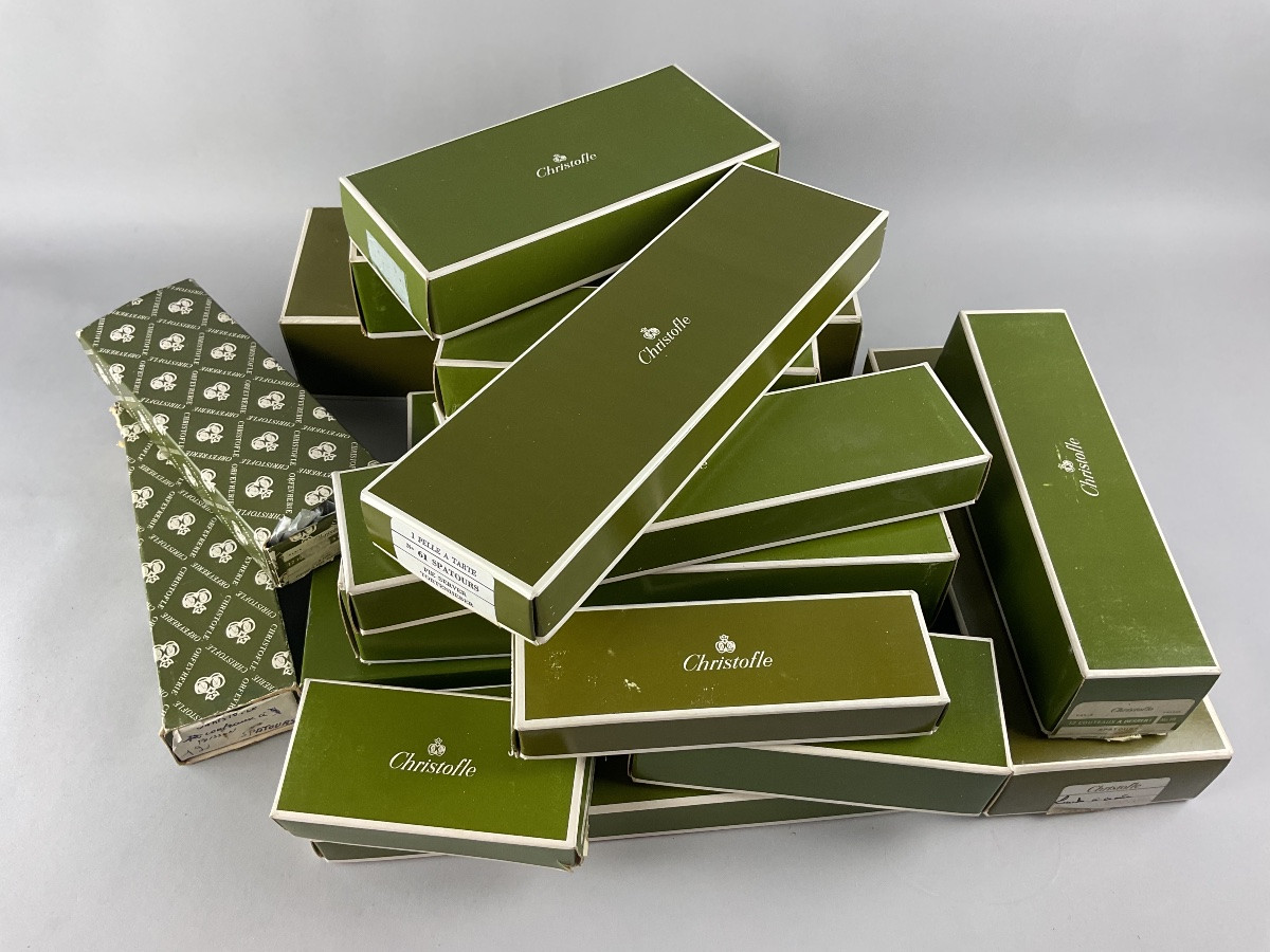 Ménagère Christofle modèle Spatours 118 pièces -photo-1