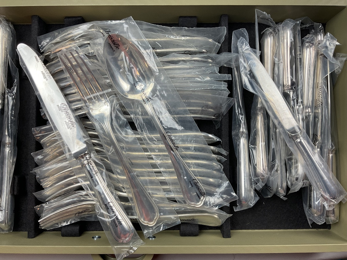 Christofle Spatours 130 Piece Flatware Set -photo-3