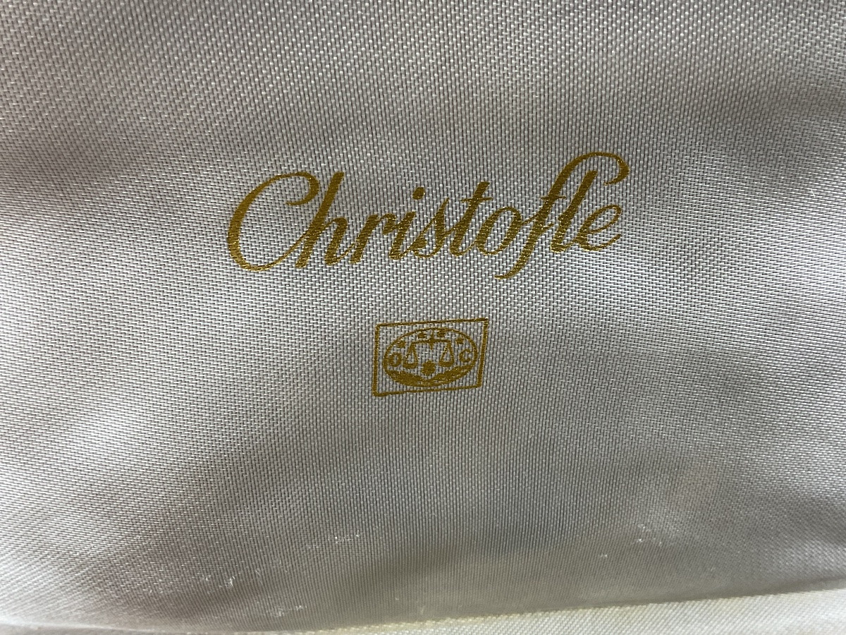 Douze fourchettes à gâteaux modèle Perle Christofle -photo-4