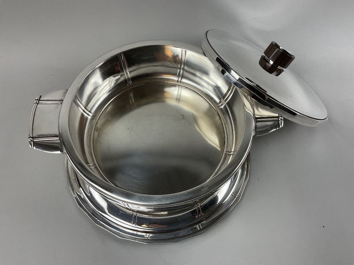 Légumier sur son dormant style art deco signé Bouillet Bourdel-photo-2