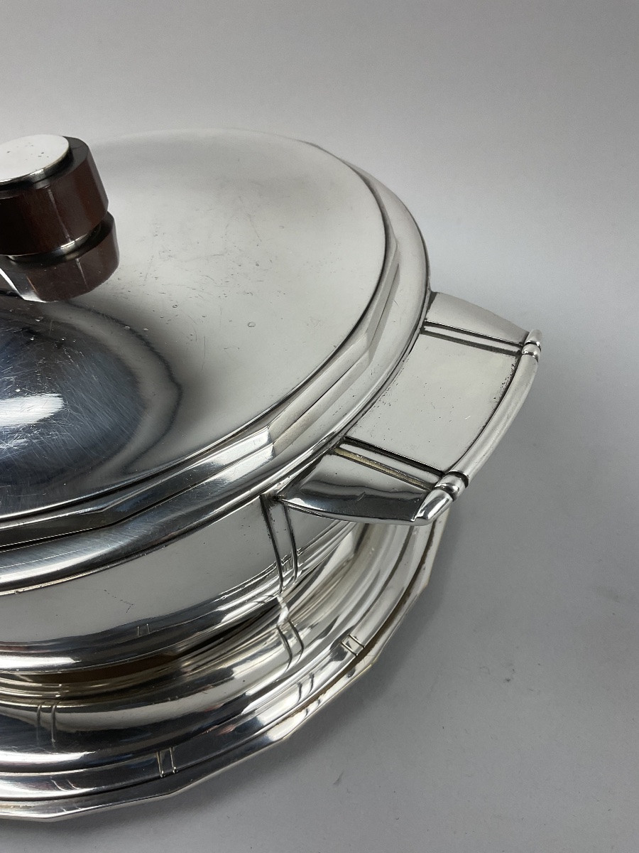 Légumier sur son dormant style art deco signé Bouillet Bourdel-photo-4