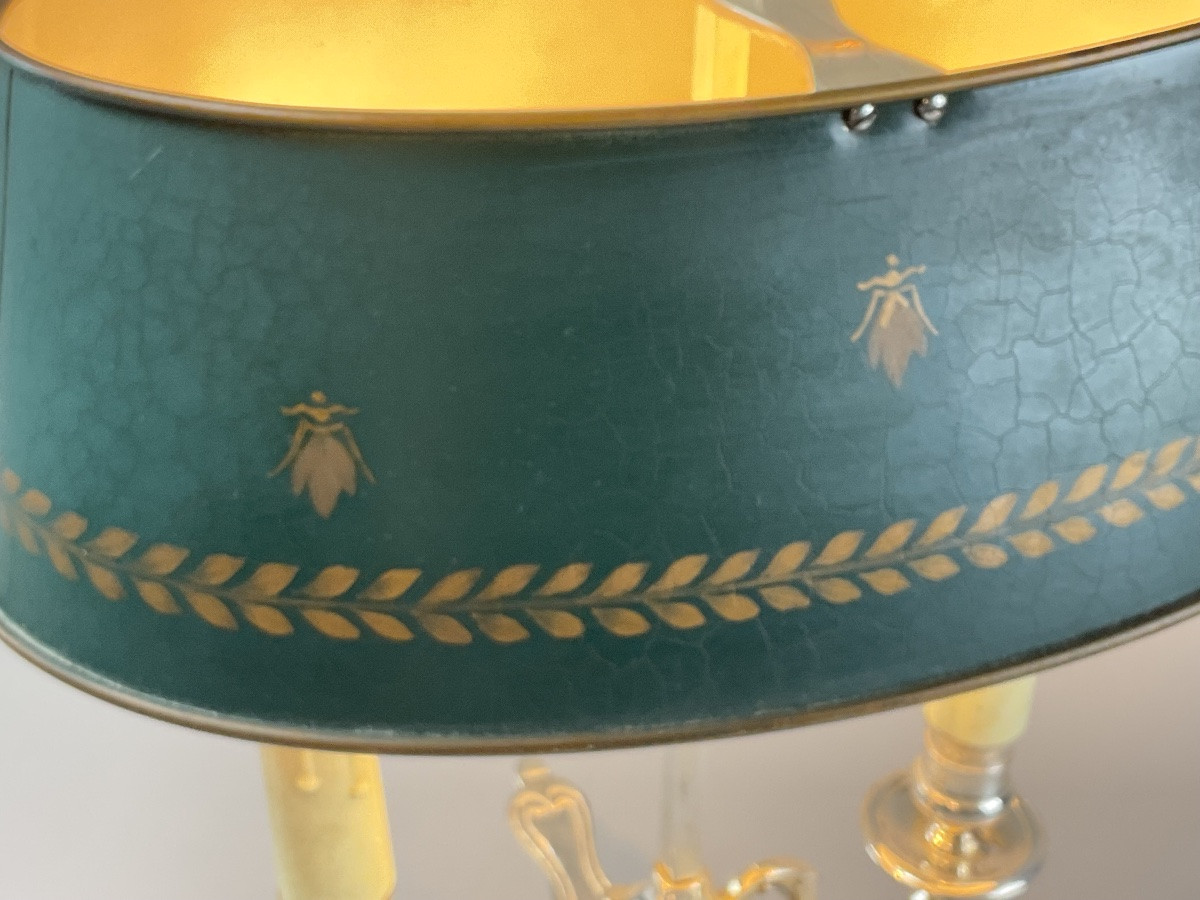 Silver Metal Hot Water Bottle Lamp -photo-4