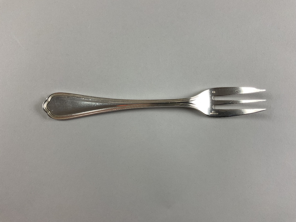 Christofle Spatours Cake Forks-photo-2