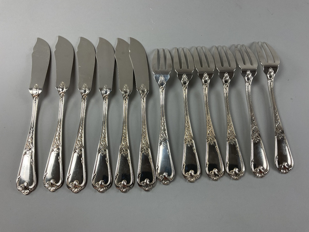 Dubarry Ercuis Fish Cutlery Set-photo-2