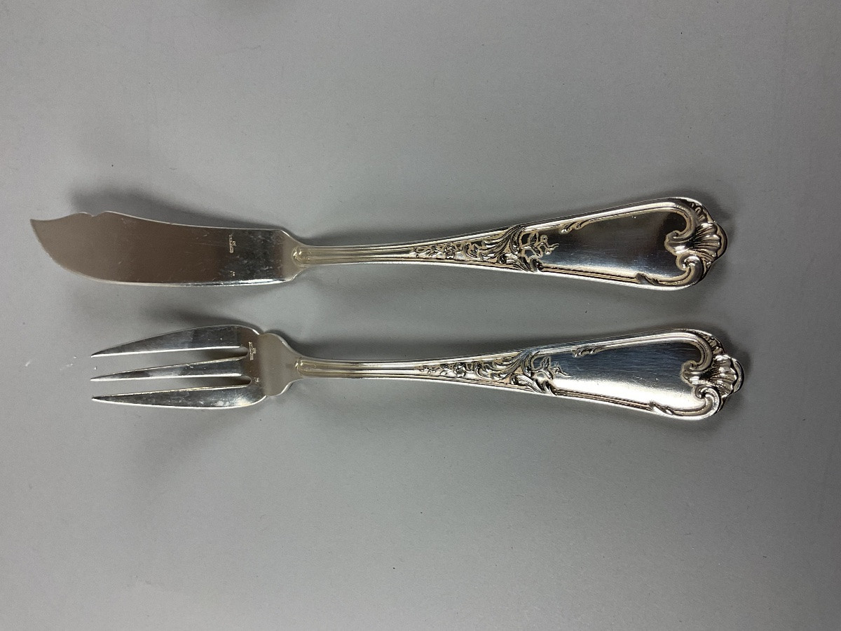 Dubarry Ercuis Fish Cutlery Set-photo-3