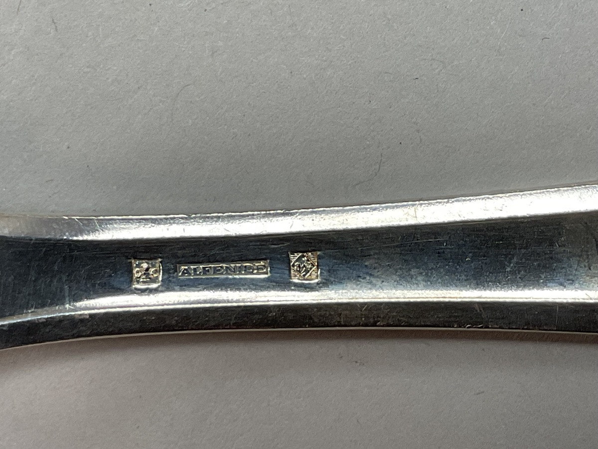 Alfenide/christofle Paris Model 60 Piece Cutlery Tray-photo-3