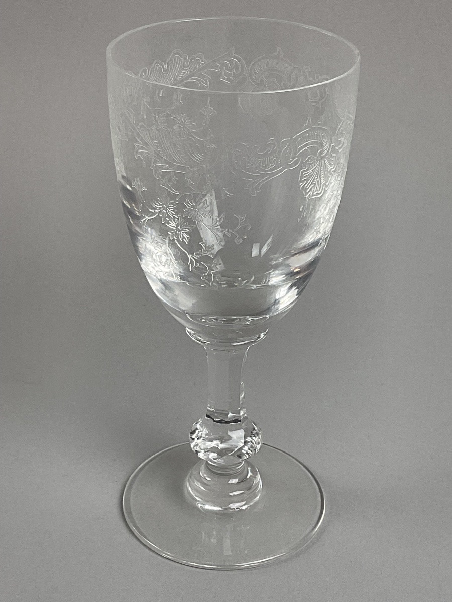 St Louis Serie de 6 verres à vin rouge modèle Cleo-photo-2