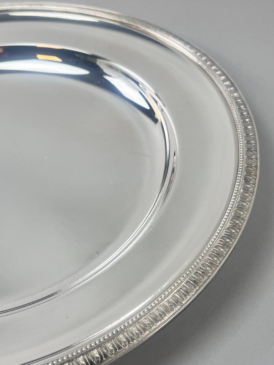 Christofle plat oval modèle Malmaison 