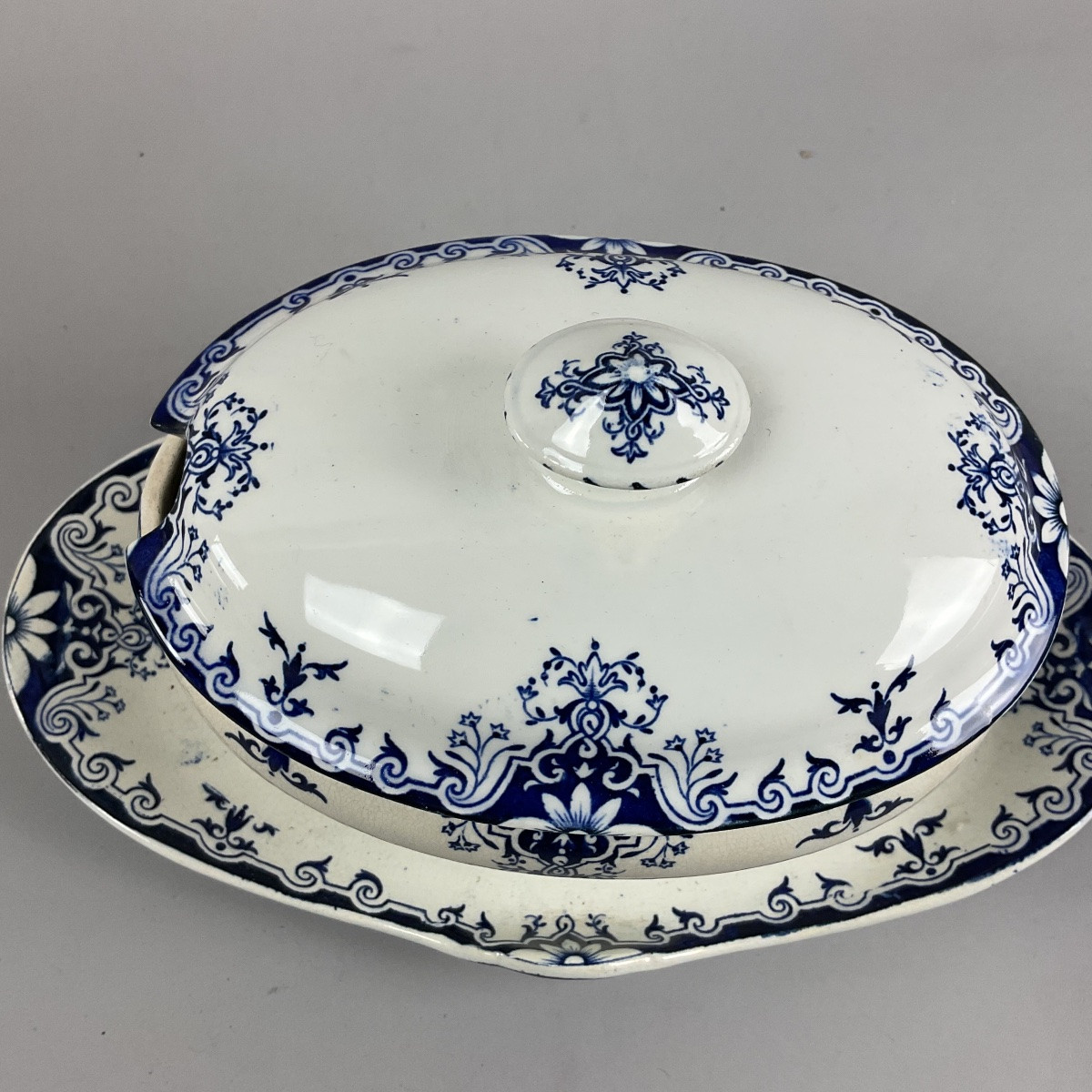 Jules Veillard Rouen Bordeaux Dinner Service-photo-4