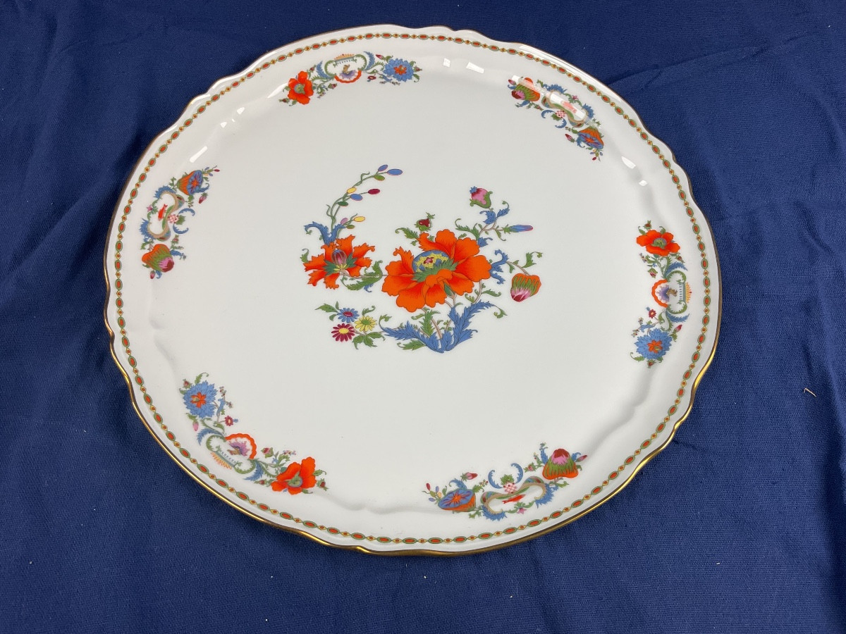 Raynaud Limoge Tart Pan Model Vieux Chine Collection Damon
