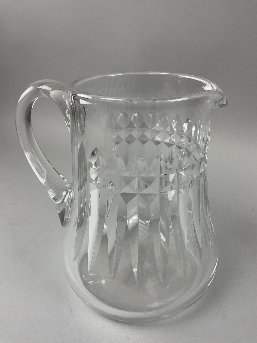 Pichet ou broc à eau Baccarat modèle Picadilly 