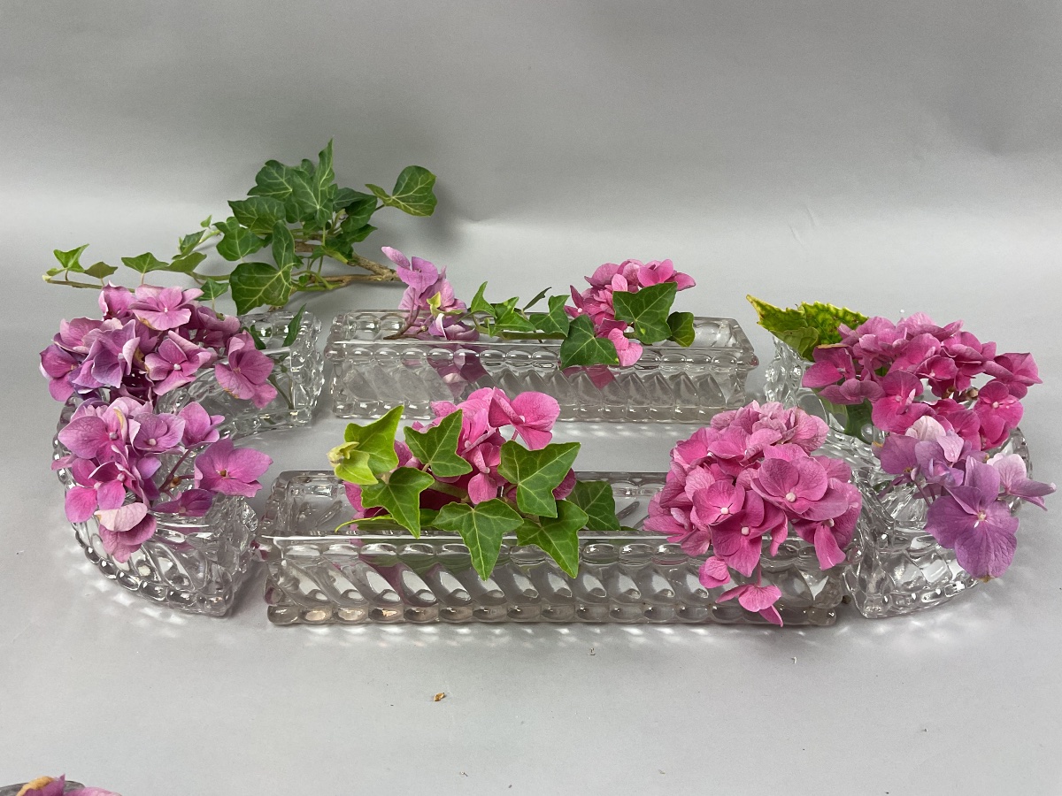 Baccarat "bambou" Table Runner Or Table Centerpiece -photo-2