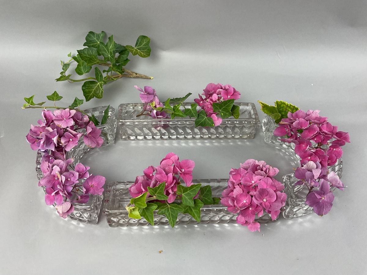 Baccarat "bambou" Table Runner Or Table Centerpiece 