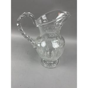 Pichet en cristal de Saint-Louis modèle Tommy 