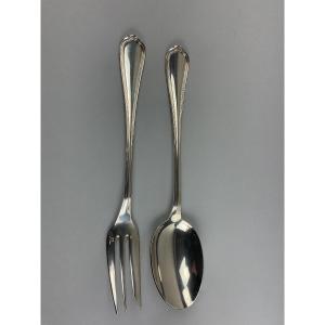 Christofle couverts de service modèle Spatours 