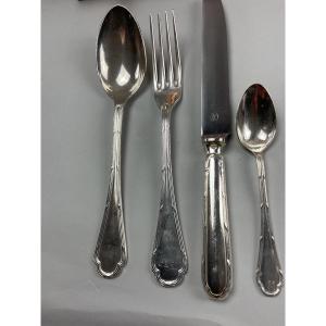 Ménagère ERCUIS modèle Trianon 48 pièces 