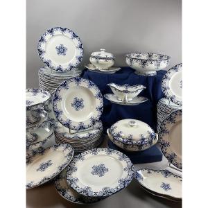 Service de table Jules Veillard Bordeaux modèle Rouen 105 pièces 