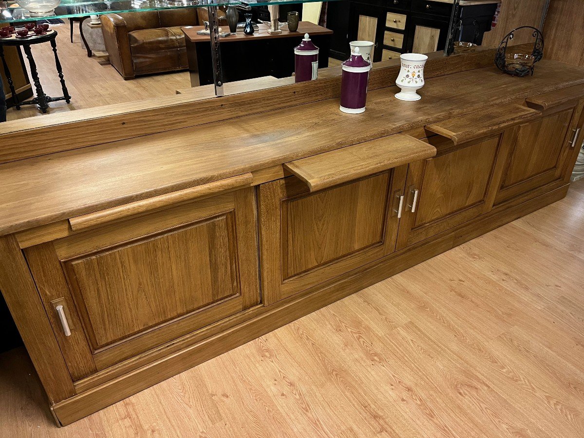 Confectioner's Furniture 1930s Baker's Profession Showcase Sideboard -photo-3