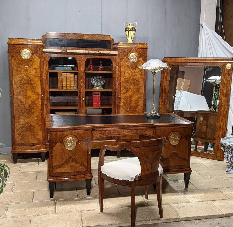 Bureau De Milieu Art Nouveau  De George Guérin à Paris -photo-3