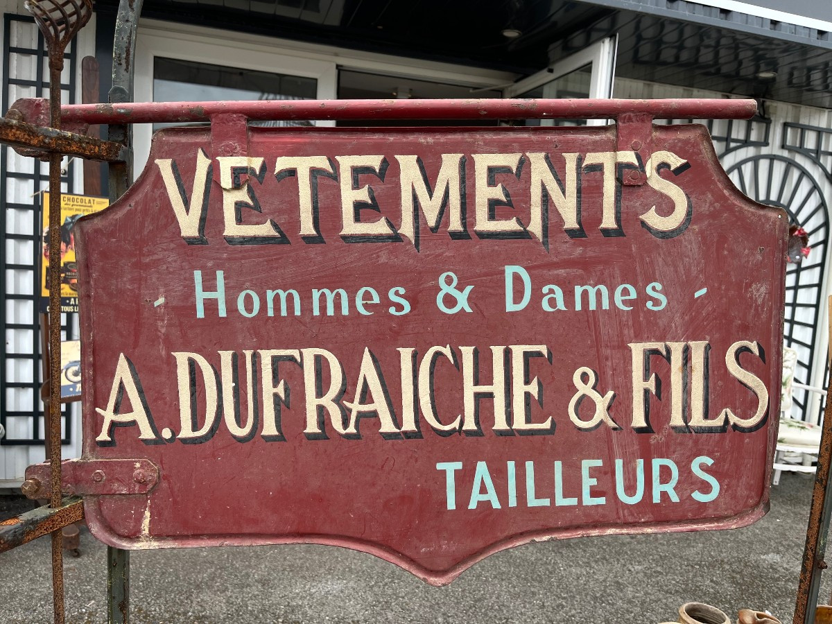 Old Tailors Sign, Clothing Store Workshop 75 X 50  