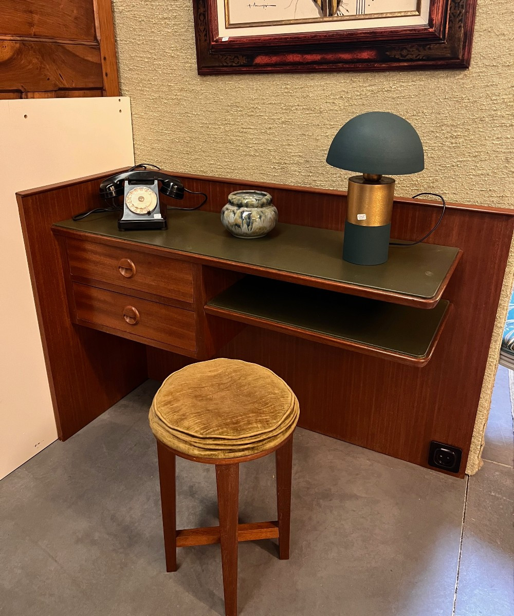 Console bureau scandinave  mid century meuble entrée angle