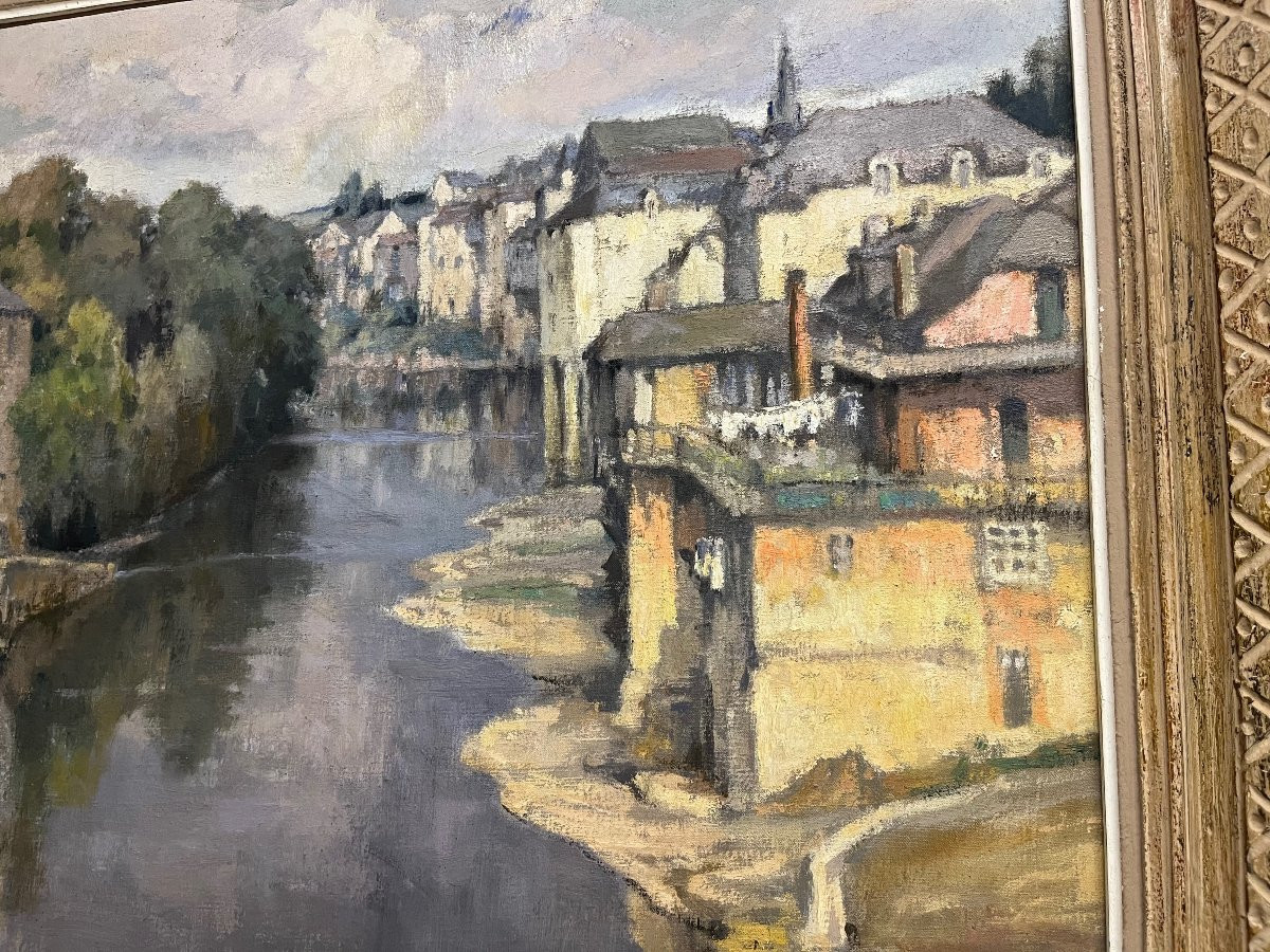 René  Joly de Beynac paysage Argenton sur Creuse cadre Montparnasse -photo-3